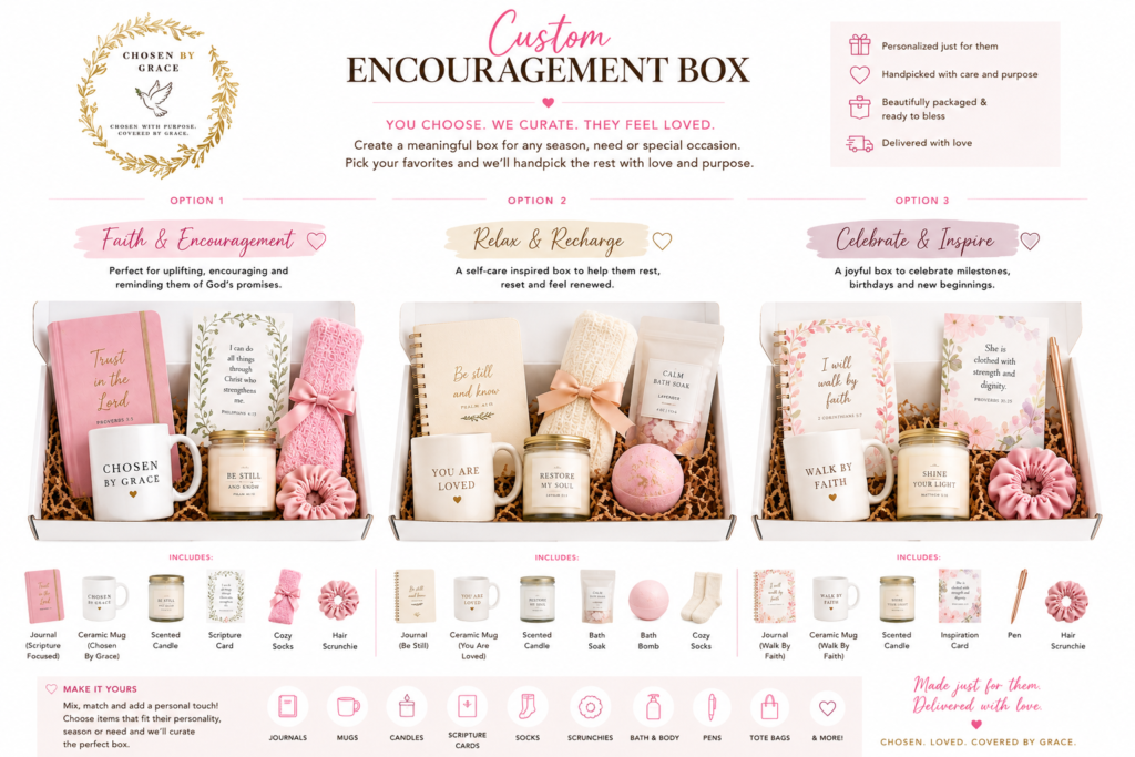 Custom Encouragement Grace Box